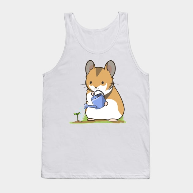 Gardening Hamster Tank Top by BadDesignCo